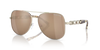 Michael Kors Chianti Sunglasses Pilot Gold MK1121 10147P