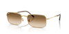 Ray-Ban Sunglasses Rectangle Arista with Brown Lens RB3746 001/51