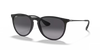 Ray-Ban Erika Sunglasses Rubber Black Frame Grey Gradient Lens RB4171 622/8G