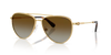 Swarovski Ladies Sunglasses Pilot Gold Frame Brown Lens SK7031 4037T5