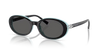 Tiffany & Co. Sunglasses Oval Black on Tiffany Blue TF4242D 8055S4