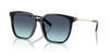 Tiffany & Co. Sunglasses Square Black Frame Blue Lens TF4244D 80019S