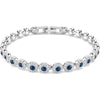 Swarovski Una Angelic Tennis Bracelet Blue 5733401