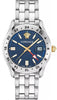 Versace Mens Greca Time GMT Blue Dial Watch VE7C005