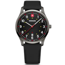Wenger City Sport Men's Watch Black Ice Silicone Strap 01.1441.135
