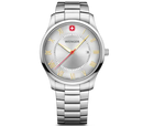 Wenger City Classic Men's Watch Silver 01.1441.136