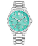 Zorbello M1 Watch Automatic Silver / Tiffany Blue ZBAE003 - WatchStatus Ltd