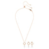 Swarovski Mesmera Pendant Set Rose Gold Mixed-Cut 5733808