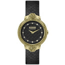 Versus Versace VSPLK1220 Ladies Mouffetard Black Leather Watch - Watches