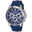 Versus Versace VWS300417 Men’s Aberdeen Blue Rubber Watch - Watches