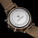 Vincero Kleio Ladies Rose Gold Chronograph Mesh Watch