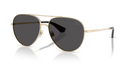 Burberry Sunglasses Pilot Light Gold BE3172 110987 Burberry