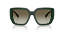 Burberry Sunglasses Square Green Frame BE4471 42038E Burberry
