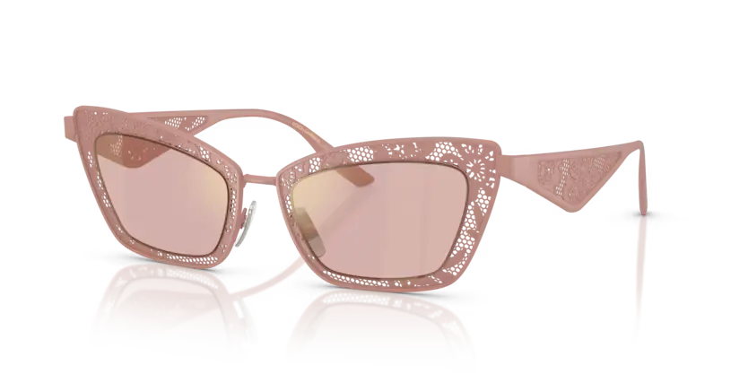 Dolce & Gabbana Cat-Eye Sunglasses Powder Pink Frame DG2311 13651T