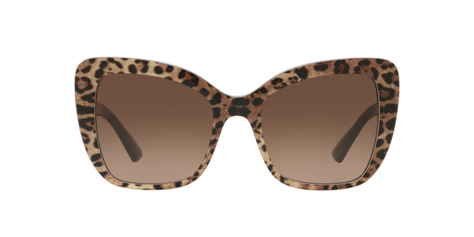 Dolce & Gabbana Butterfly Sunglasses Leopard Frame DG4348 316313