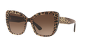 Dolce & Gabbana Butterfly Sunglasses Leopard Frame DG4348 316313