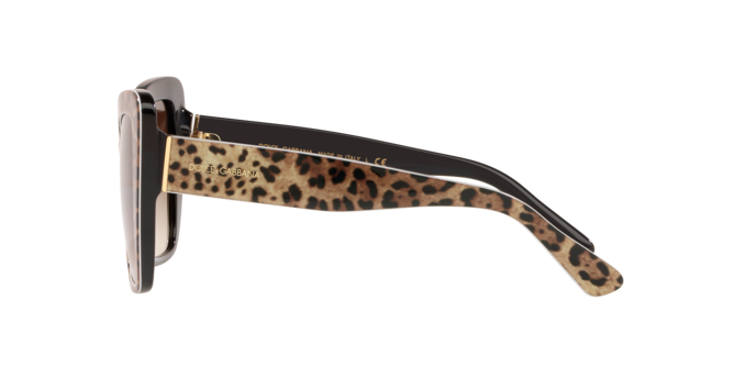 Dolce & Gabbana Butterfly Sunglasses Leopard Frame DG4348 316313