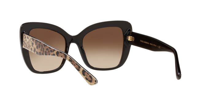 Dolce & Gabbana Butterfly Sunglasses Leopard Frame DG4348 316313