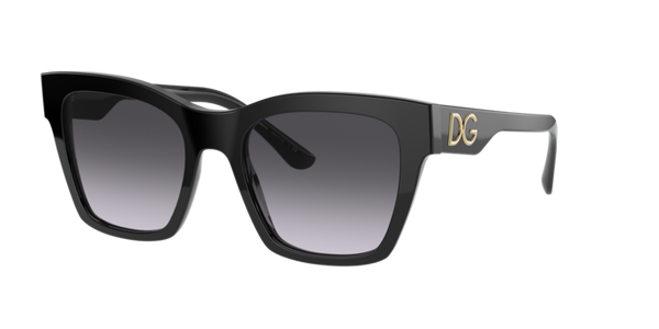Dolce & Gabbana Square Sunglasses Black Frame DG4384 501/8G