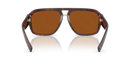 Dolce & Gabbana Men's Pilot Sunglasses Red Brown Havana DG4403 322273