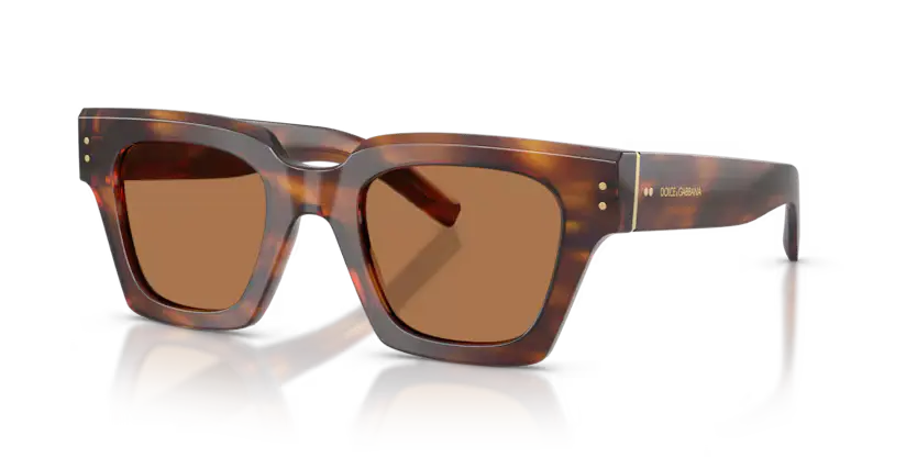 Dolce & Gabbana Men's Square Sunglasses Havana Frame DG4413 306373