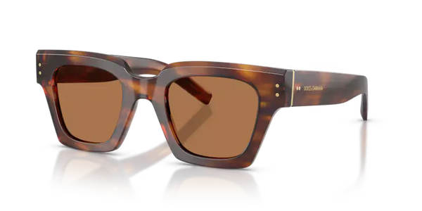 Dolce & Gabbana Men's Square Sunglasses Havana Frame DG4413 306373