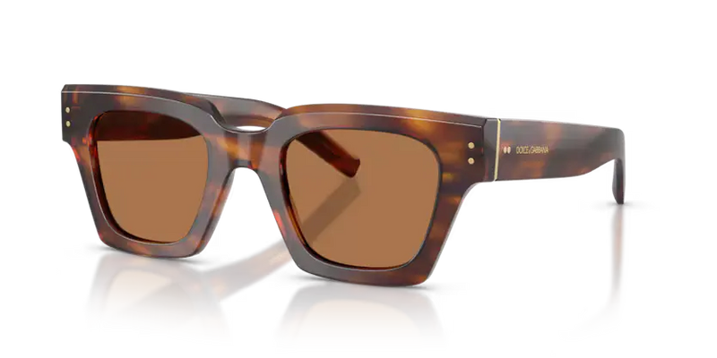 Dolce & Gabbana Men's Square Sunglasses Havana Frame DG4413 306373