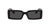 Dolce & Gabbana Ladies Rectangular Sunglasses Black DG4447B