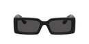 Dolce & Gabbana Ladies Rectangular Sunglasses Black DG4447B