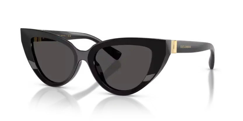 Dolce & Gabbana Cat-Eye Sunglasses Black Frame DG4497 501/87