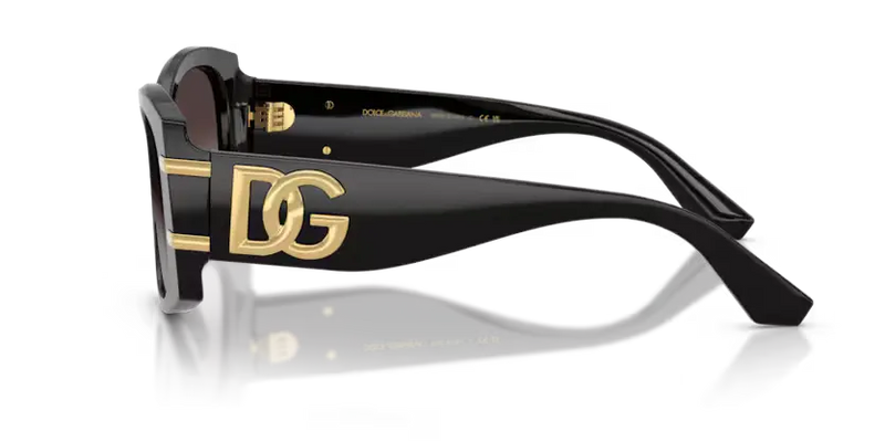 Dolce & Gabbana Butterfly Sunglasses Black Frame DG4501 501/8G