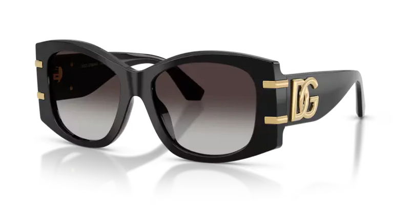 Dolce & Gabbana Butterfly Sunglasses Black Frame DG4501 501/8G