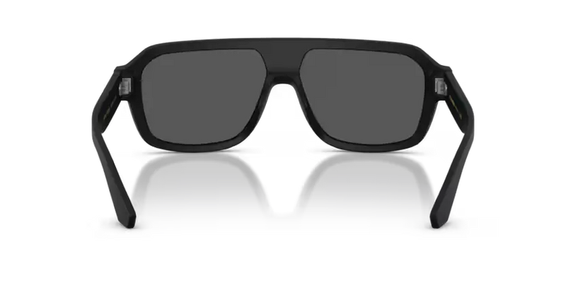 Dolce & Gabbana Pilot Sunglasses Matte Black DG4507 25256G