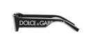 Dolce & Gabbana Rectangle Sunglasses Black Frame DG6187 501/87