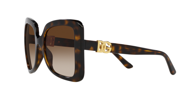Dolce & Gabbana Butterfly Sunglasses Havana Frame DG6193U 502/13
