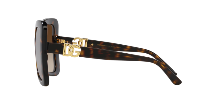 Dolce & Gabbana Butterfly Sunglasses Havana Frame DG6193U 502/13