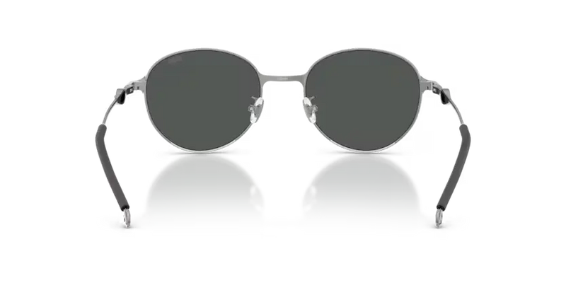 Diesel Sunglasses Oval Gunmetal Frame Grey Lens DL1012D 100387