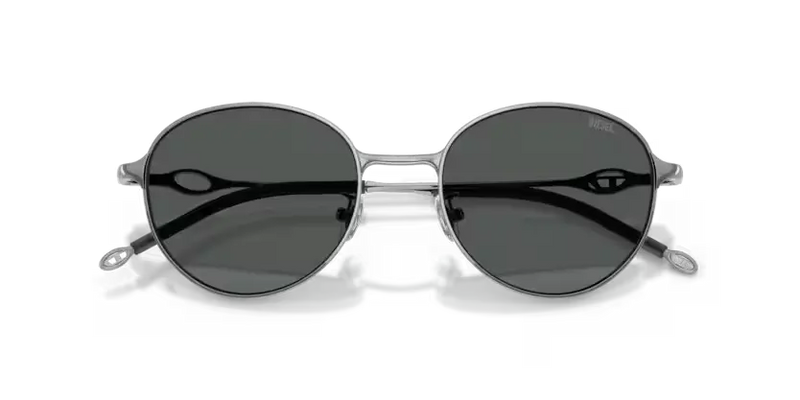Diesel Sunglasses Oval Gunmetal Frame Grey Lens DL1012D 100387
