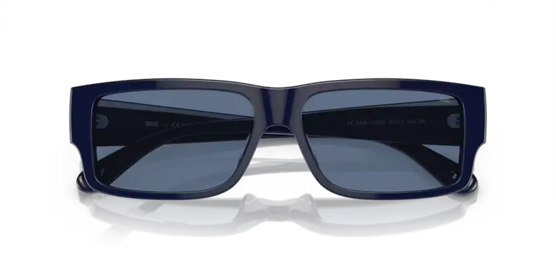Diesel Sunglasses Rectangle Blue Frame DL2003 716/80