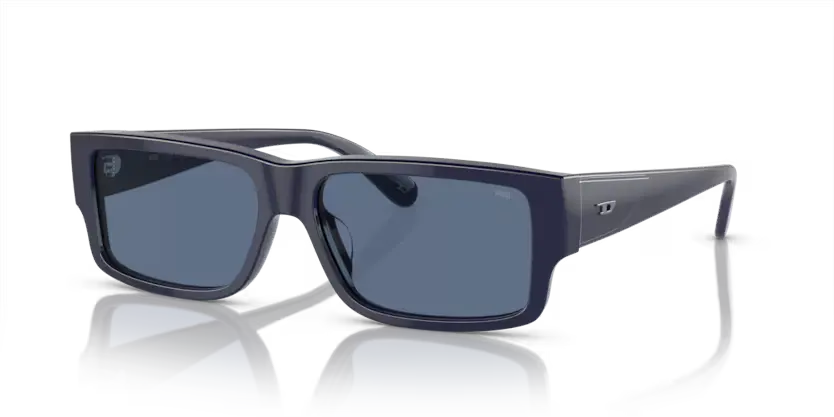 Diesel Sunglasses Rectangle Blue Frame DL2003 716/80