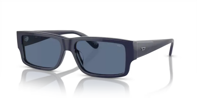 Diesel Sunglasses Rectangle Blue Frame DL2003 716/80
