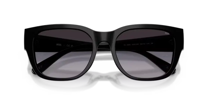 Diesel Sunglasses Square Black Frame DL2005 20018G