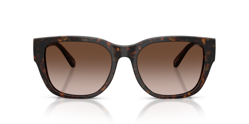 Diesel Sunglasses Square Havana Yellow Frame DL2005 202213