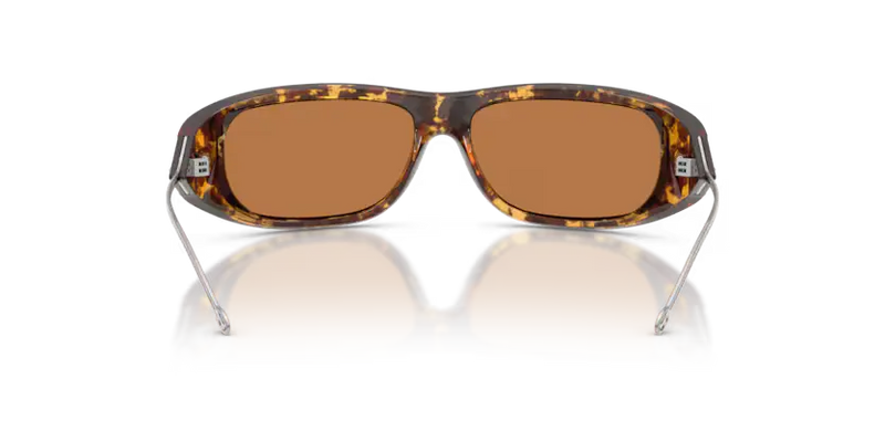 Diesel Sunglasses Oval Havana Frame Light Brown Lens DL3001 201373