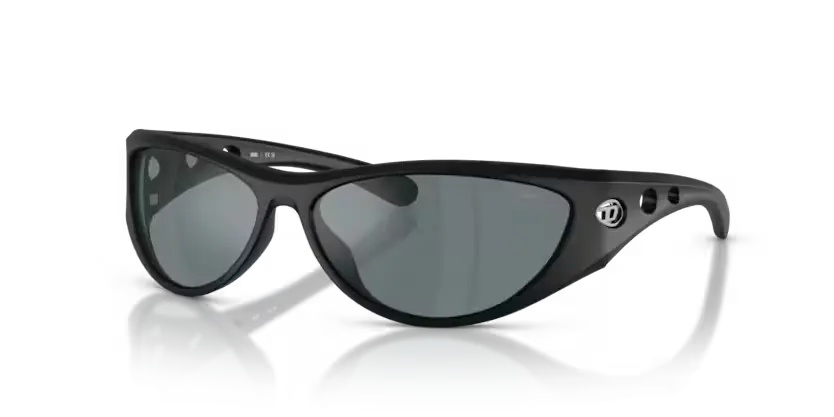 Diesel Sunglasses Cat-Eye Black Frame Mirror Lens DL3004U 20026G