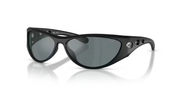 Diesel Sunglasses Cat-Eye Black Frame Mirror Lens DL3004U 20026G