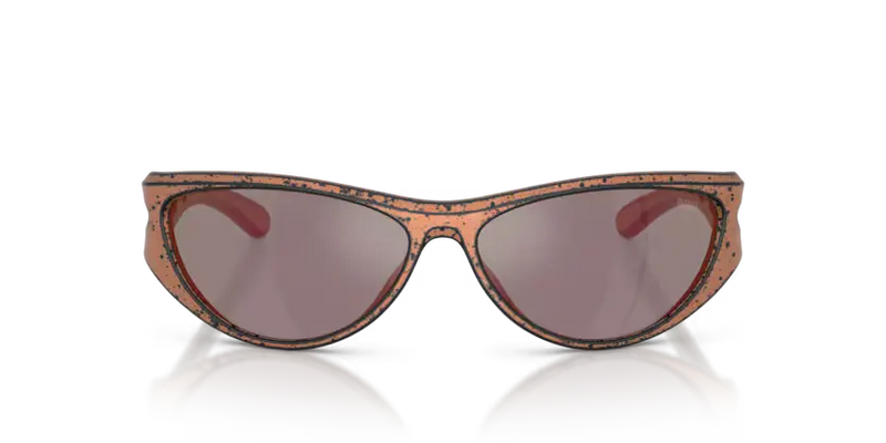 Diesel Sunglasses Cat-Eye Bronze Barrelling Black Frame DL3004U 20114Z