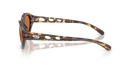 Diesel Sunglasses Oval Havana Frame Brown Lens DL3005U 201373