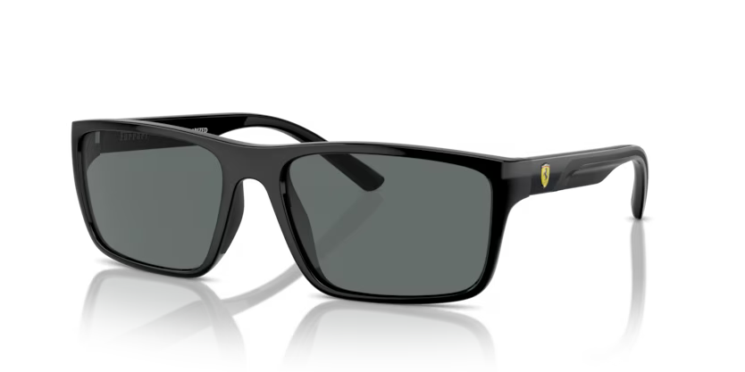 Scuderia Ferrari Sunglasses Black Frame Polar Grey Lens FZ6003U 501/81