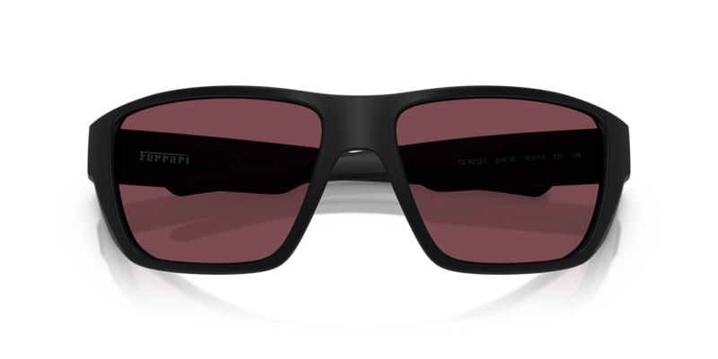 Scuderia Ferrari Sunglasses Black Frame Red Lens FZ6012U 504/1E